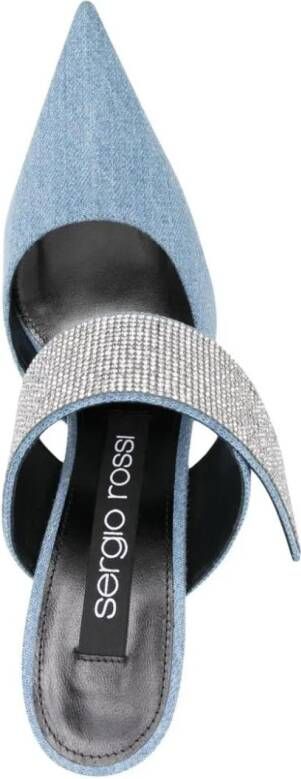 sergio rossi Slippers & Mules Sandals Blue in blauw