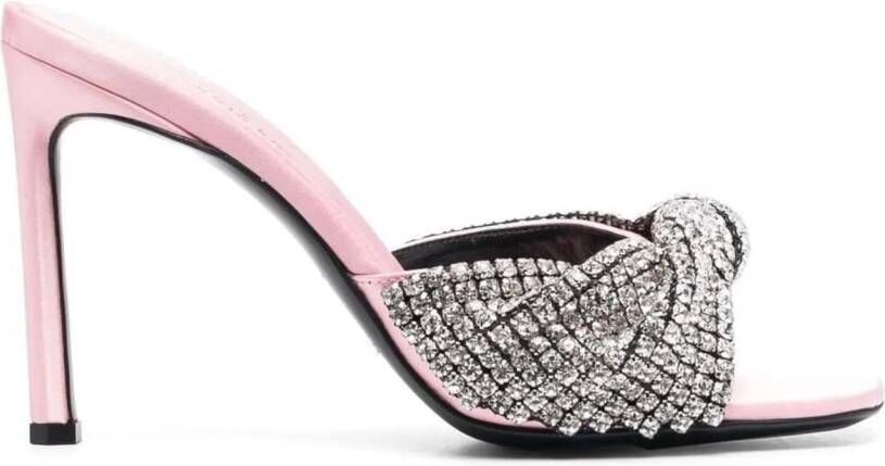 sergio rossi Slippers & Mules Sandals Pink in poeder roze