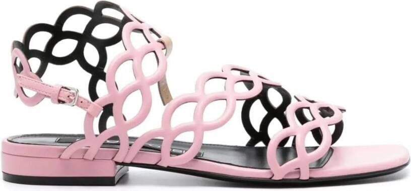 sergio rossi Slippers & Mules Sandals Pink in poeder roze