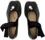 Simone Rocha Loafers Heart Toe Ballerinas Leather Black in zwart - Thumbnail 6