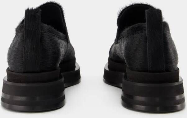 Simone Rocha Loafers & ballerina schoenen Heart Toe Loafers Leather Black in zwart