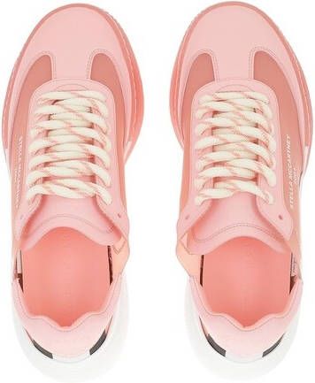 Stella Mccartney Roze Multi Loop Lace-Up Sneakers Pink Dames - Foto 4