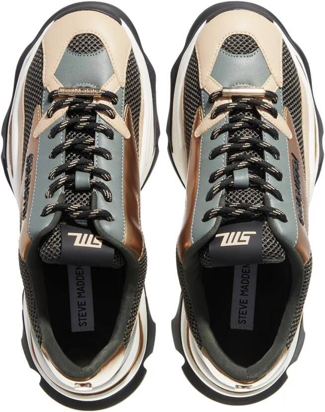 Steve Madden Sneakers Zoomz in goud