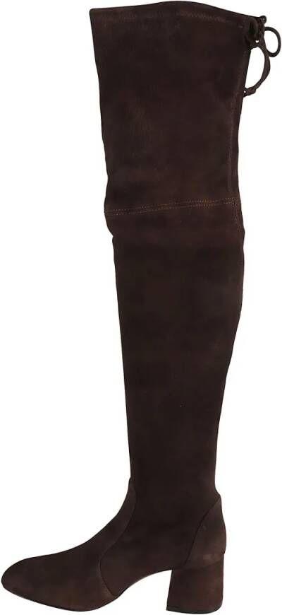 Stuart Weitzman Boots Cedar Brown Above-Knee Length Boots in bruin