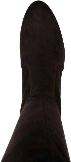 Stuart Weitzman Boots Cedar Brown Above-Knee Length Boots in zwart