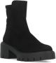 Stuart Weitzman Zwarte Leren Dameslaarzen Ronde Neus Black Dames - Thumbnail 13