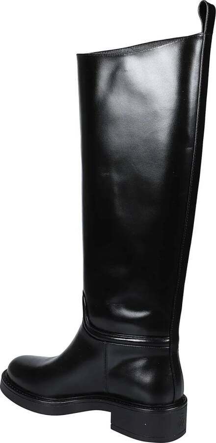 Stuart Weitzman Boots & laarzen Celia Riding Boots Black in zwart