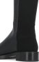 Stuart Weitzman Zwarte Leren en Stoffen Dameslaarzen Black Dames - Thumbnail 8