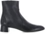 Stuart Weitzman Zwarte Leren Enkellaarsjes met Zijrits Black Dames - Thumbnail 12