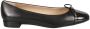 Stuart Weitzman Zwarte Ballerina Schoenen Amandel Teen Strik Black Dames - Thumbnail 7