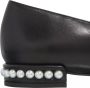 Stuart Weitzman Loafers & ballerina schoenen Pearl Flat in zwart - Thumbnail 8