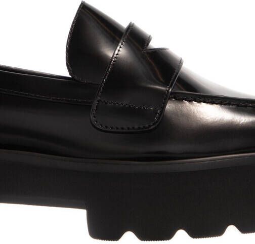 Stuart Weitzman Loafers & ballerina schoenen Ultralift Loafer in zwart