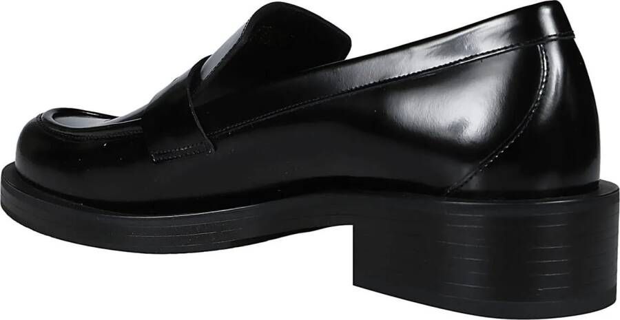 Stuart Weitzman Loafers Palmer Bold Loafers Black in zwart