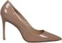 Stuart Weitzman Hoge hakken Stuart 100 Pumps in bruin - Thumbnail 3