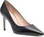 Stuart Weitzman Zwarte puntige neus hoge hak pumps Black Dames - Thumbnail 5