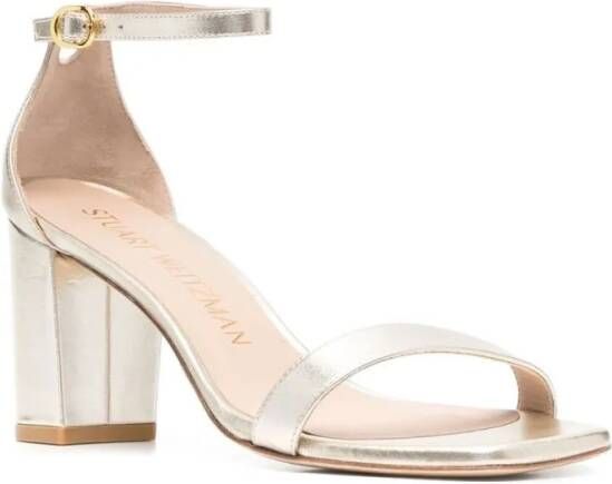 Stuart Weitzman Sandalen Golden Sandals in goud