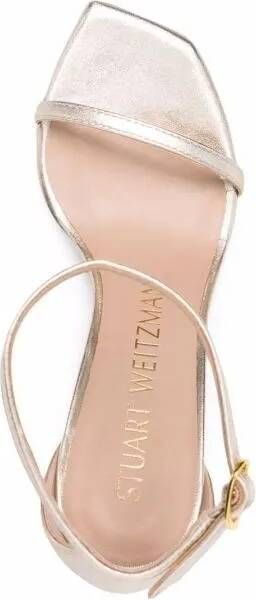 Stuart Weitzman Sandalen Golden Sandals in goud