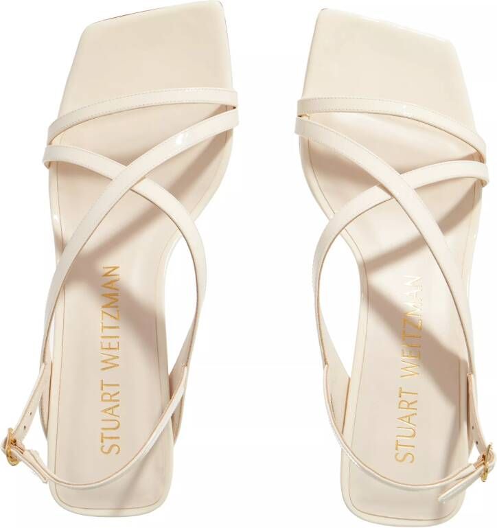 Stuart Weitzman Sandalen Oasis 50 Slingback Sandal in crème