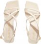 Stuart Weitzman Sandalen Oasis 50 Slingback Sandal in crème - Thumbnail 2