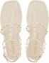 Stuart Weitzman Sandalen Pearlita Flat Sandal in crème - Thumbnail 2