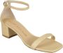 Stuart Weitzman Tarwe Sandalen met Geweven Design Beige Dames - Thumbnail 5