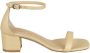 Stuart Weitzman Tarwe Sandalen met Geweven Design Beige Dames - Thumbnail 7