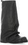 The Attico Boots Black Smooth Leather Combat Robin Boots in zwart - Thumbnail 2