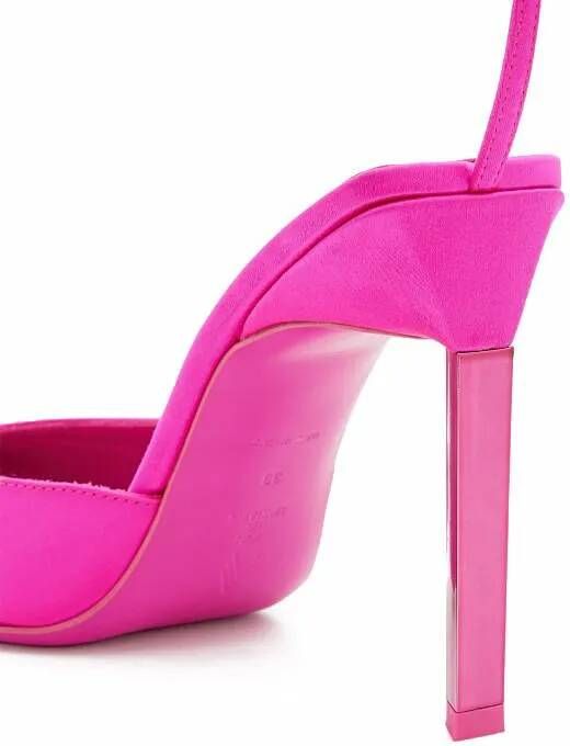 The Attico Pumps & high heels 105mm Perine Pumps With Ankle Strap in roze