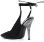 The Attico Pumps & high heels Venus 110Mm Tie-Ankle Pumps in zwart - Thumbnail 2