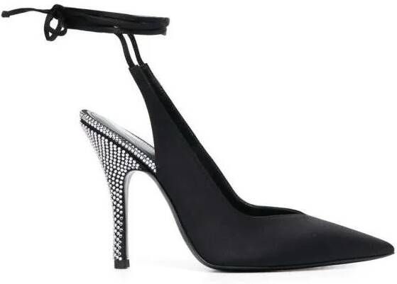 The Attico Pumps & high heels Venus 110Mm Tie-Ankle Pumps in zwart