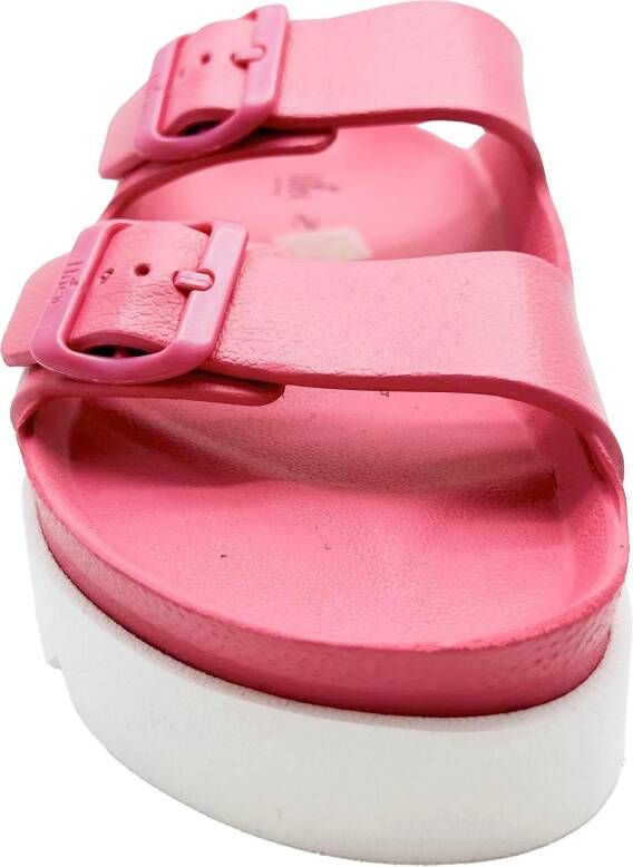 thies Boots 1856 Ecofoam Plateau Sandal vegan orchid p in roze