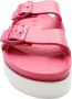 Thies Boots 1856 Ecofoam Plateau Sandal vegan orchid p in roze - Thumbnail 3