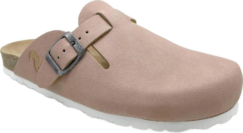 thies Low-Top Sneakers 1856 Eco Bio Clog vegan rose (W X) in poeder roze