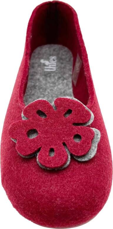 thies Low-Top Sneakers 1856 Recycled PET Ballerina vegan bordeaux in rood