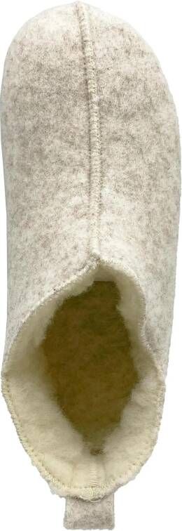 thies Low-Top Sneakers 1856 Slipper Boots beige with Eco Wool (W) in beige