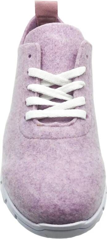 thies Low-Top Sneakers PET Sneaker lilac vegan aus recycelten F in paars