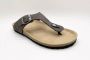 Thies Sneakers 1856 Eco Bio Thong Sandal vegan charcoal ( in bruin - Thumbnail 2