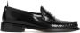 Thom Browne Loafers Pleated Varsity Black Calf Leather Loafers in zwart - Thumbnail 3