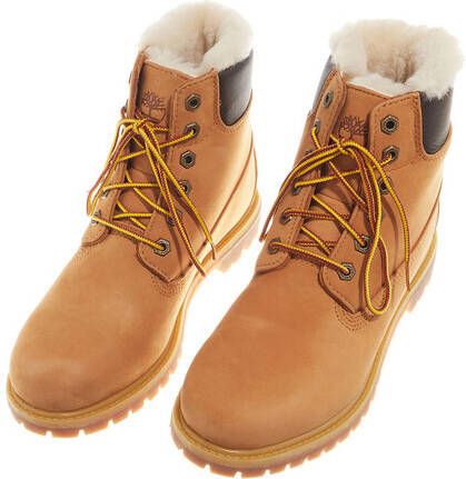 Timberland Boots & laarzen 6in Premium Shearling Lined WP Boot in geel