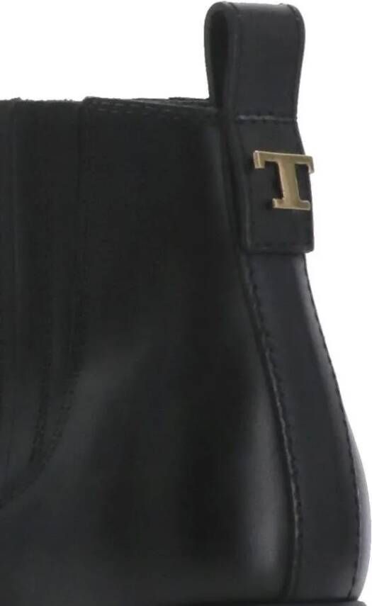 TOD'S Boots Leather Boots in zwart