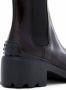 TOD'S Boots Patent Leather Platform Chelsea Boots in zwart - Thumbnail 2