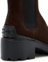 TOD'S Boots Suede Platform Chelsea Boots in bruin - Thumbnail 2