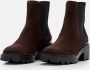 TOD'S Boots Suede Platform Chelsea Boots in bruin - Thumbnail 2