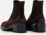 TOD'S Boots Suede Platform Chelsea Boots in bruin - Thumbnail 3