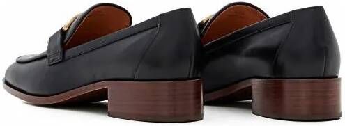 TOD'S Loafers & ballerina schoenen 35mm Leather Loafers in zwart