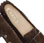 TOD'S Loafers & ballerina schoenen Leather Loafers in bruin - Thumbnail 2