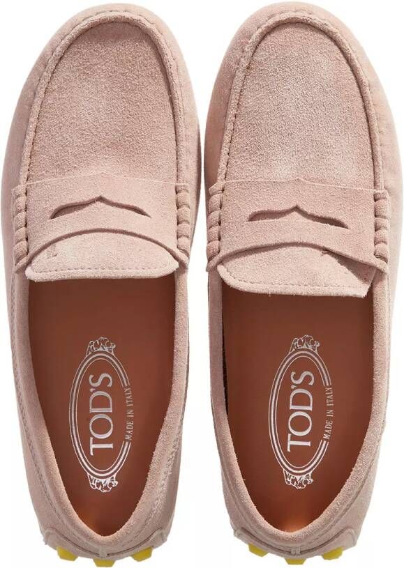 TOD'S Loafers & ballerina schoenen Loafers Gommino Suede in beige