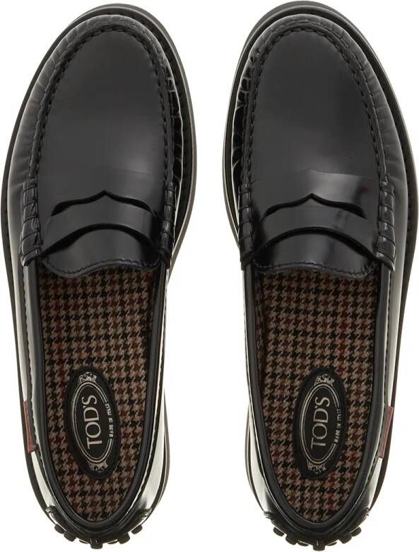 TOD'S Loafers Leather in zwart