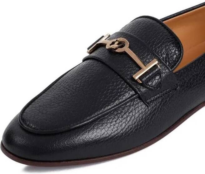 TOD'S Loafers & ballerina schoenen T Ring Loafers in zwart