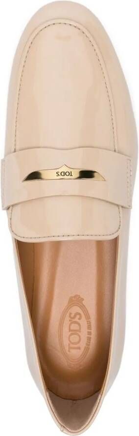 TOD'S Loafers Flat shoes Beige in beige